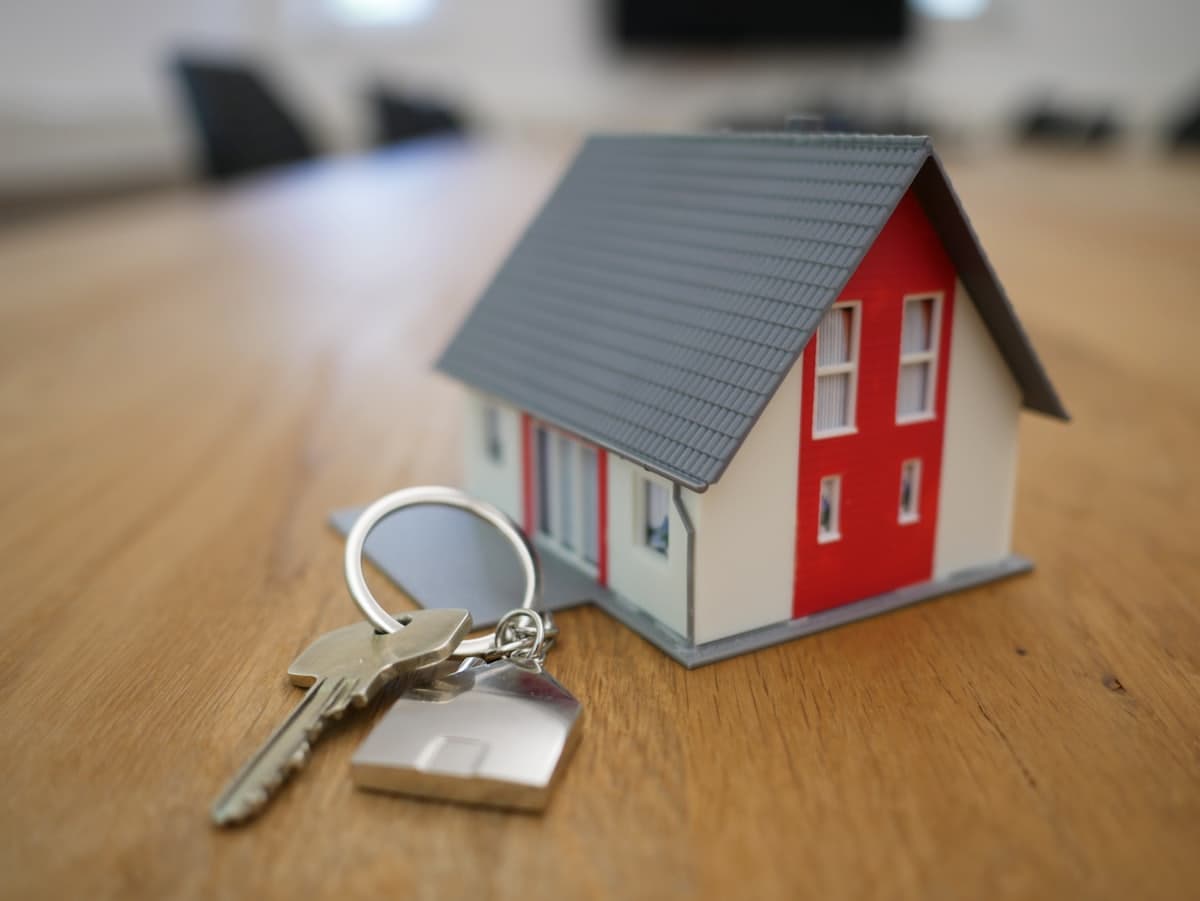 House keys resting on a table, representing Texas estate planning and property transfer